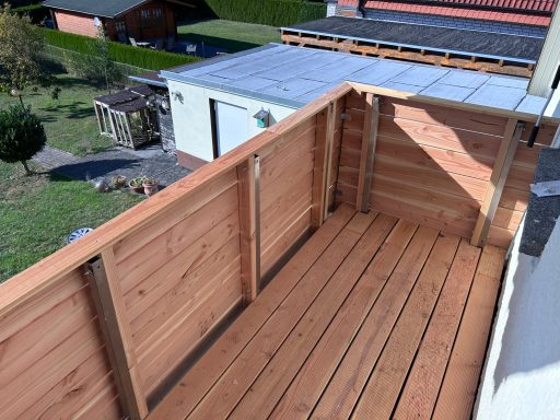 Balkon im neune Glanz